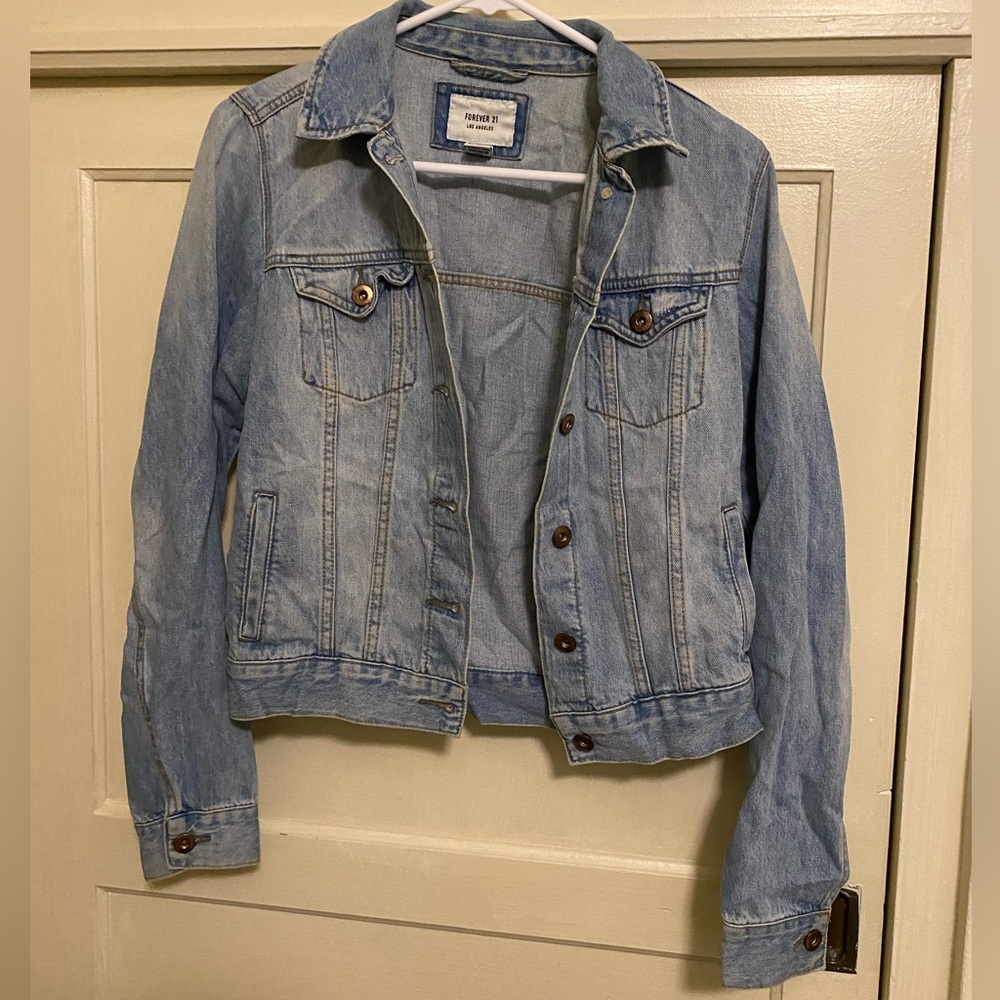 Forever 21 denim jacket - size S